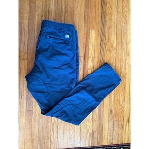 Vuori Women's Navy Vintage Ripstop Pants Size XL Drawstring
